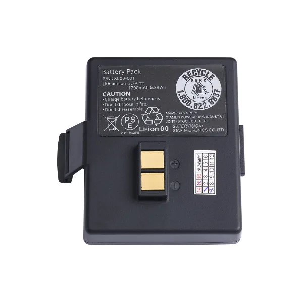 Batteria di ricambio Star per stampante portatile SM-L200 (39569473)