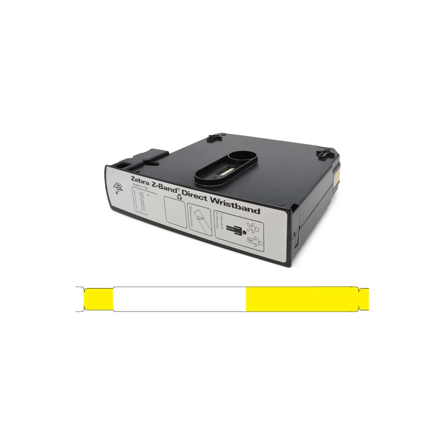 Braccialetti Ospedalieri Zebra Z-Band Direct 10006995-7K - vista prospettiva