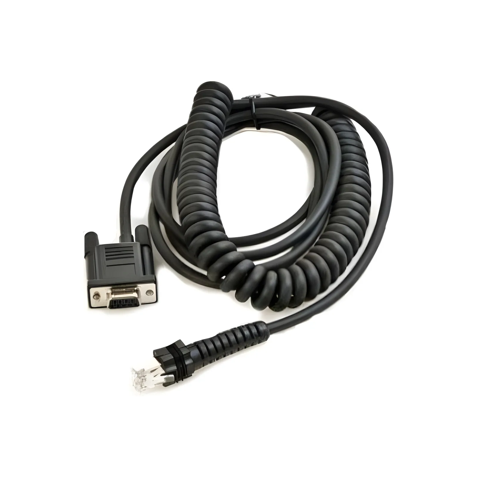 Cavo RS-232 a spirale 2,4 m per PowerScan 9100 e 9500 Datalogic (CAB-434)