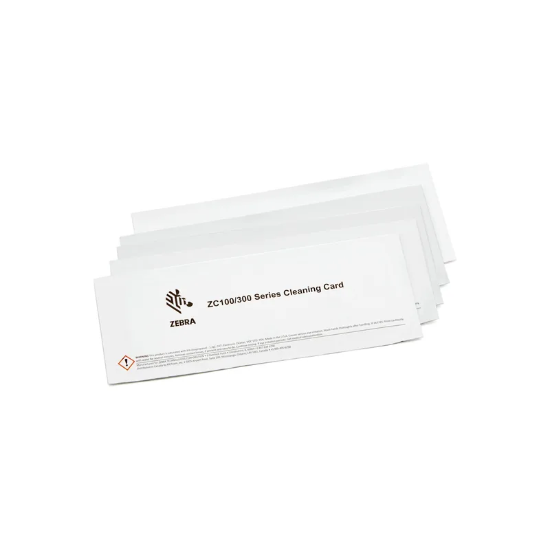 Card di pulizia Zebra per ZC100 e ZC300 (105999-311-01)
