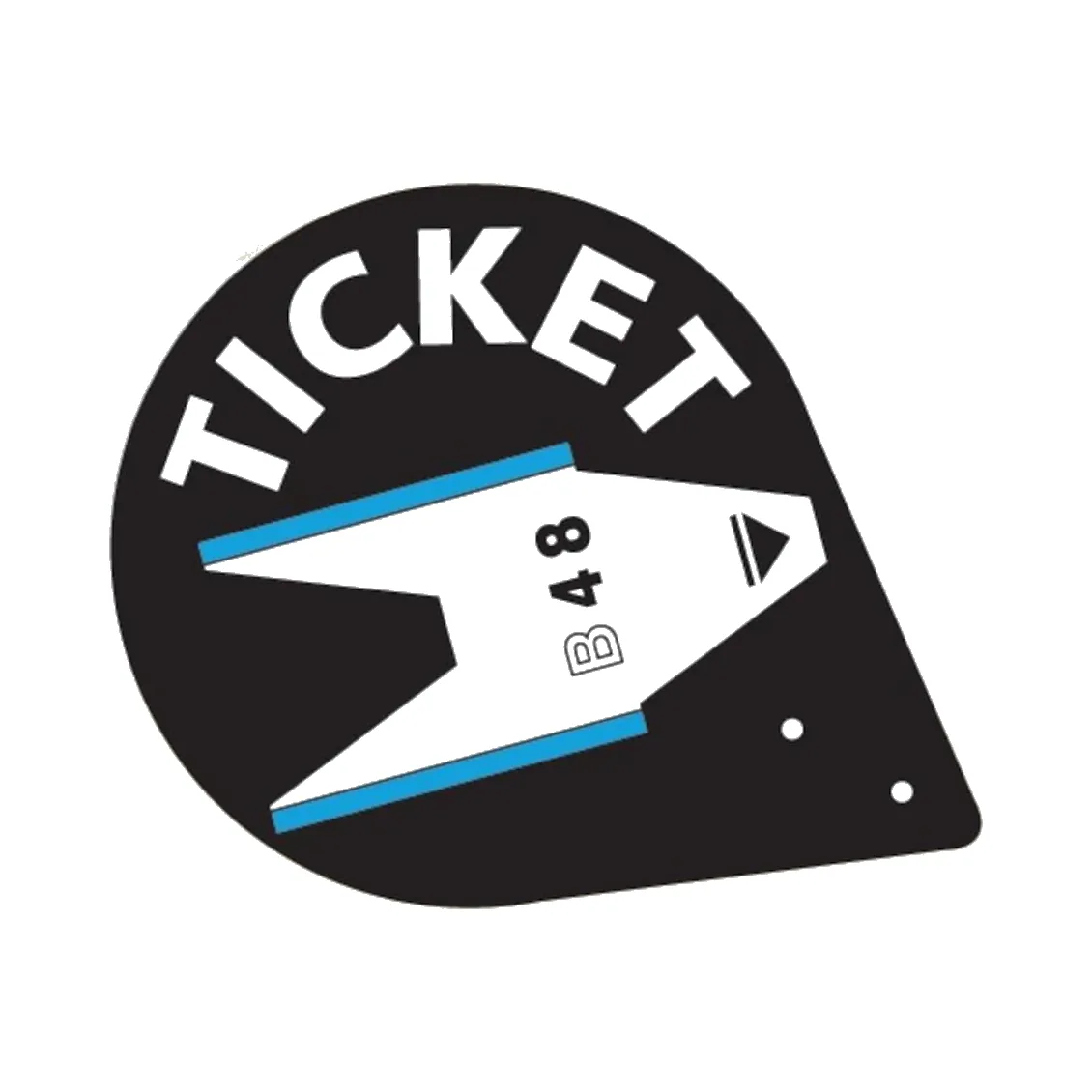 Cartello Ticket del kit eliminacode Turnopoint