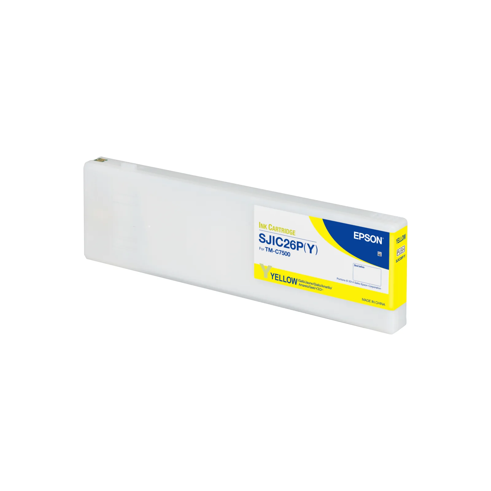 Cartuccia originale Epson SJIC26P(Y) C33S020621 - vista fronte