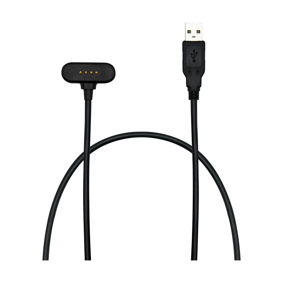 Cavo di ricarica e dati Newland da USB-A a connettore magnetico da 1 m per lettore ad anello WD4 (CBL-0216U) - vista cavo intero