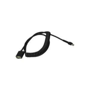 Cavo seriale RS-232 2,7 m spiralato alimentazione sul pin 9 Zebra per DS3608, DS3678, LI3608 e LI3678 (CBA-R71-C09ZAR)
