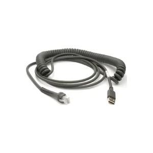 Cavo USB a spirale da 2,7 m con connettore tipo A Zebra per LI4278 (CBA-U12-C09ZAR) - vista prodotto