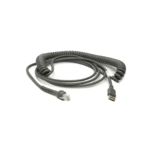 Cavo USB schermato a spirale da 4,6 m con connettore tipo A Zebra per DS7708 (CBA-U29-C15ZBR) - vista prodotto
