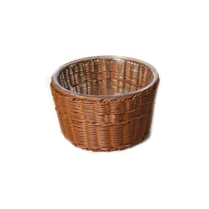 Cesto circolare con inserto trasparente da 4,5 litri SECB150032
