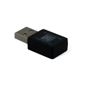 Chiavetta USB Bluetooth 5.0 BLE Newland con codice di abbinamento automatico per lettori Nwear e HR Bluetooth (NLS-DG-R) - vista tre quarti