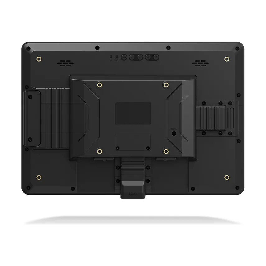 Chiosco Newland NQuire 1000 Manta III - vista retro, configurazione orizzontale