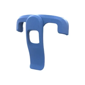 Clip da Tasca Zebra blu versione sanitaria per Zebra HC25 (SG-HC2L5L-CLIP-01) - vista prodotto