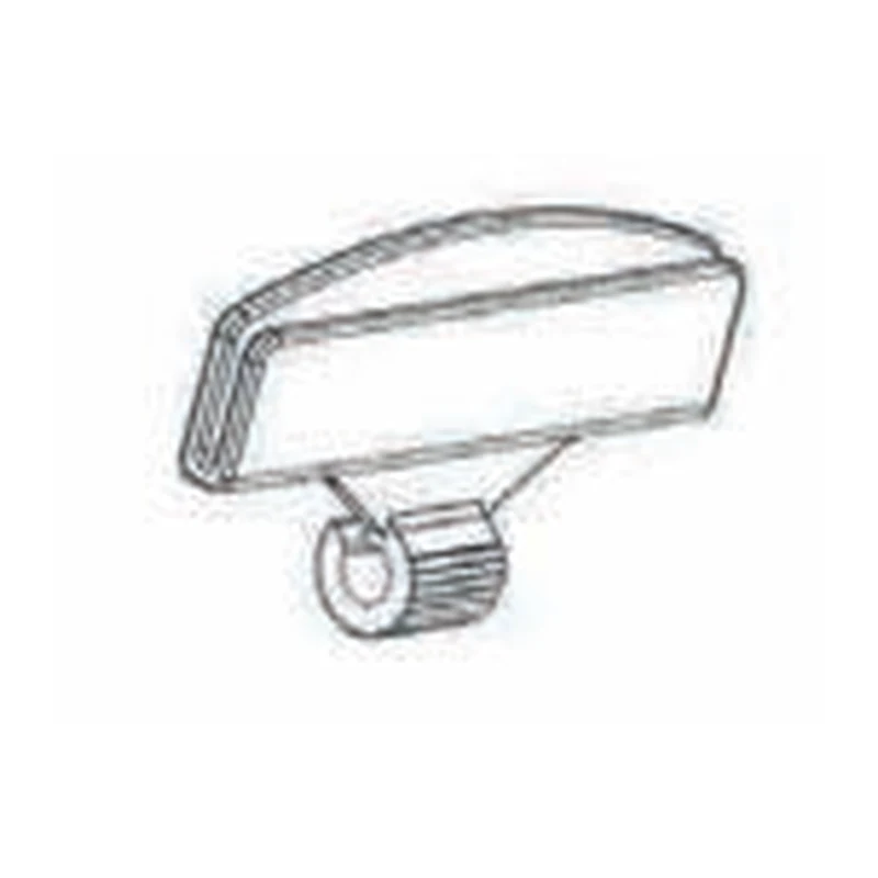 Clip e supporti per segnaprezzi Clip con porta messaggi ovale