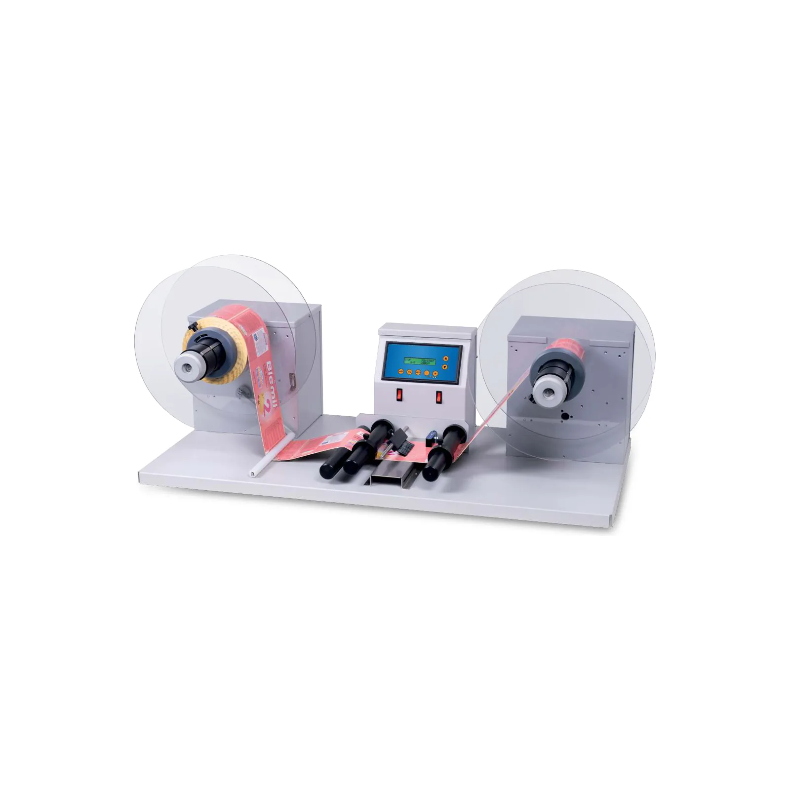 Contaetichette e Ribobinatore Wide Range Counter Check - vista prospettiva