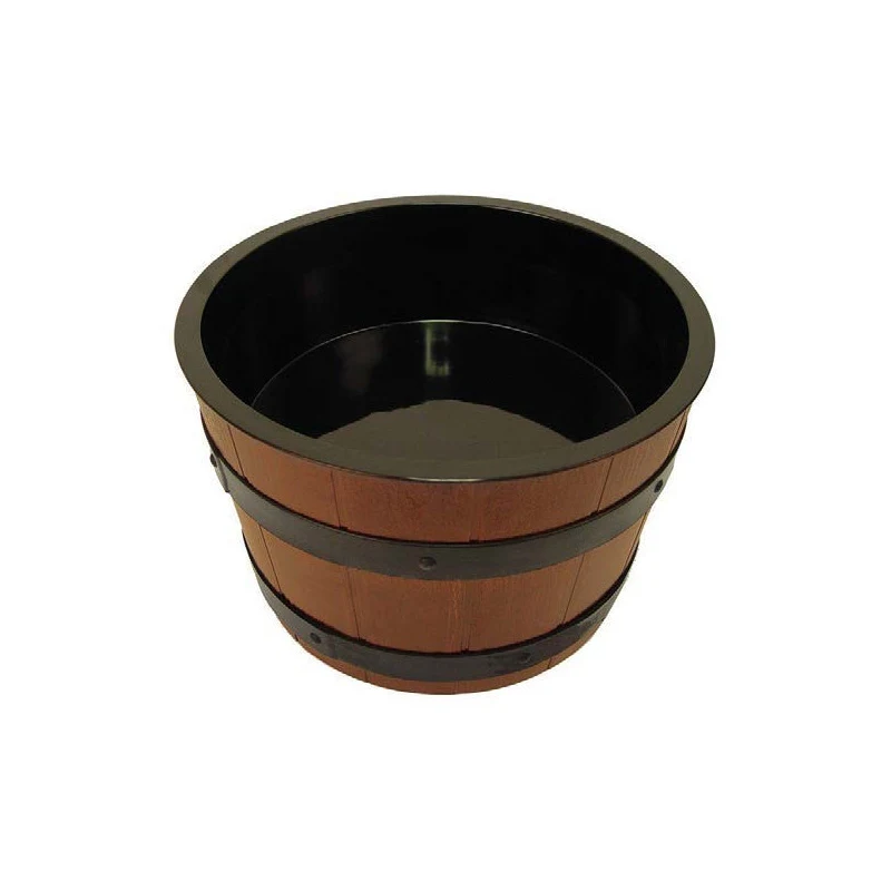 Contenitore a barile in legno con coperchi e accessori SECTS36004