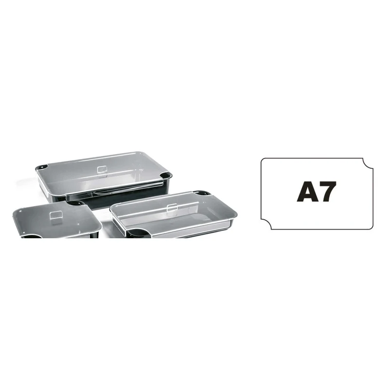 Coperchio con doppia apertura per vassoi tray SECTLDD708