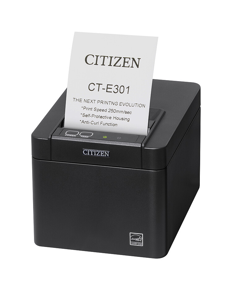Stampante per ricevute Citizen CT-E301 - foto ufficiale Citizen