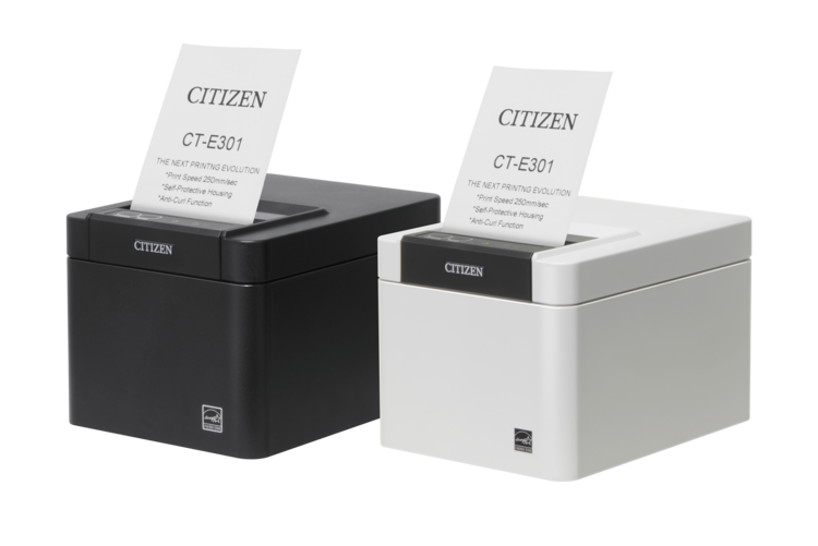 Stampante per ricevute Citizen CT-E301 - foto ufficiale Citizen