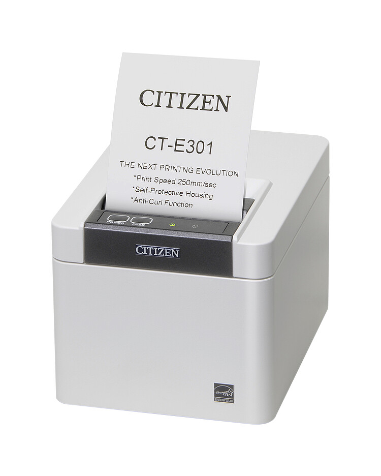 Stampante per ricevute Citizen CT-E301 - foto ufficiale Citizen