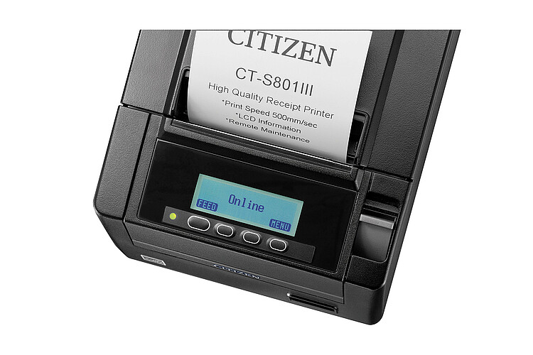 Stampante per ricevute Citizen CT-S801III / CT-S851III - foto ufficiale Citizen