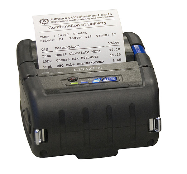Stampante portatile Citizen CMP-30II / CMP-30IIL - foto ufficiale Citizen