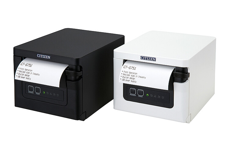 Stampante per ricevute Citizen CT-S751 - foto ufficiale Citizen