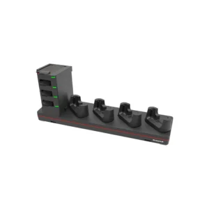 Base di ricarica per 4 terminali con cornice protettiva e 4 batterie Honeywell per CT40, CT40 XP, CT45, CT45 XP e CT47 (CT45-5CB-UVB-BAT-2)