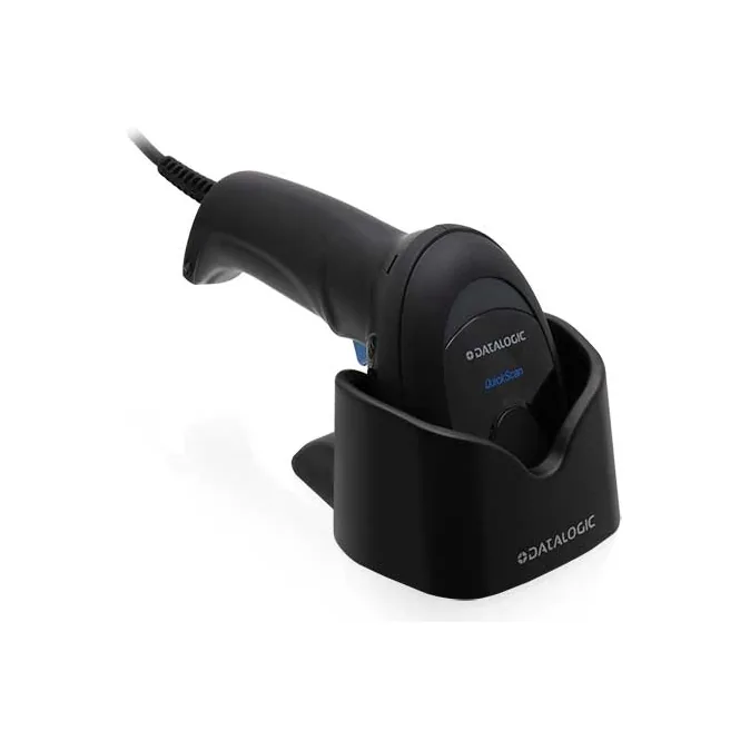 Datalogic QuickScan QD2500 - vista lato destro, nel porta-lettore
