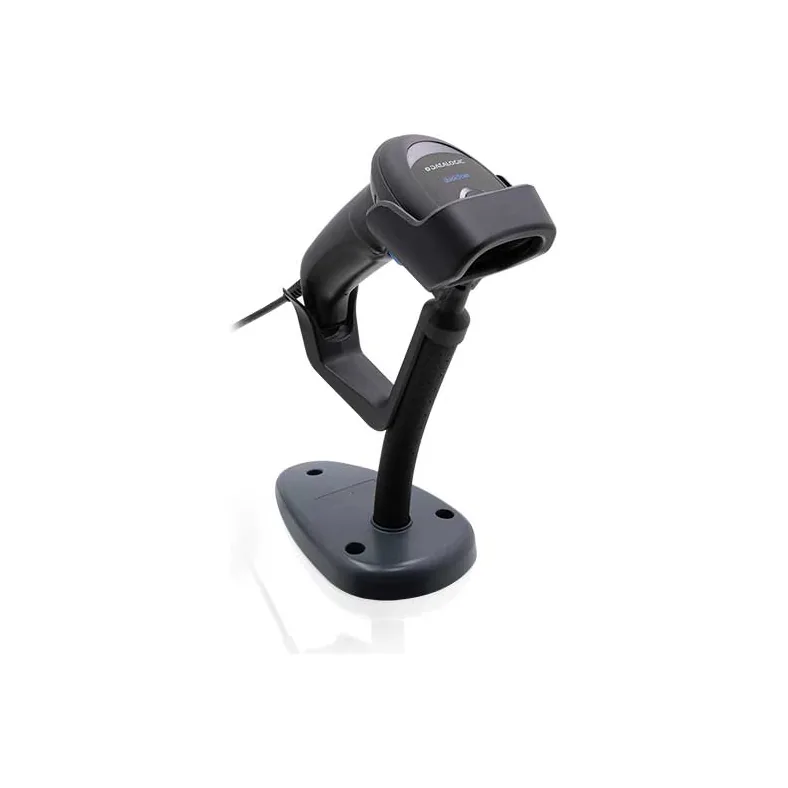 Datalogic QuickScan QD2500 - vista lato destro, nel supporto flessibile