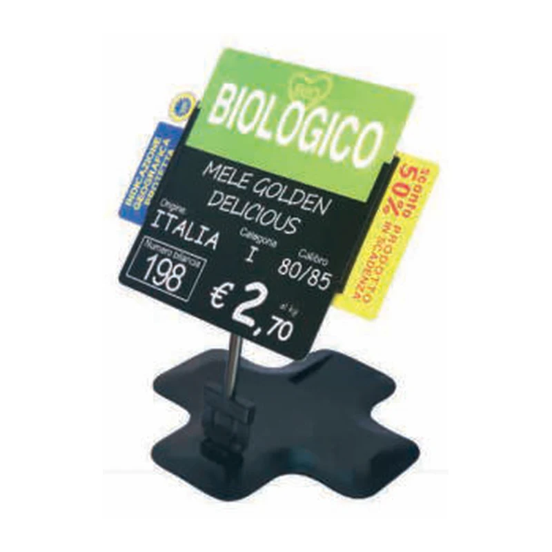 Distintivi superiori per card segnaprezzo