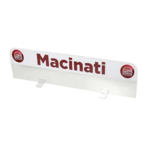 Divisore in plexiglass stampato con scritta, ad incastro, 5 mm, 70 × 15 H cm SEDV5715XX