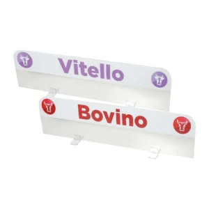 Divisore in plexiglass stampato con scritta, ad incastro, 5 mm, 70 × 30 H cm SEDV5730XX