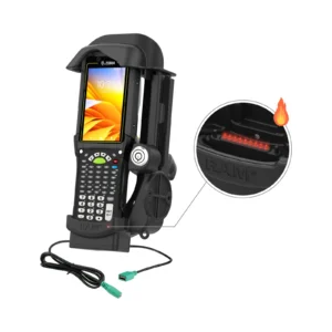 Dock di Ricarica RAM Mounts con uscita USB-A, con serratura a chiave per Zebra MC9400/9300 (RAM-HOL-ZE32PDHLU)