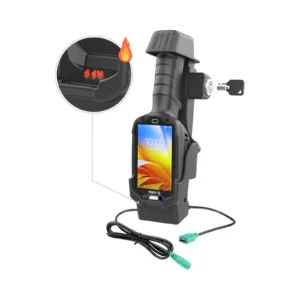 Dock di Ricarica RAM Mounts con uscita USB-A, con serratura a chiave per Zebra TC8300 (RAM-HOL-ZE26PDHLU)