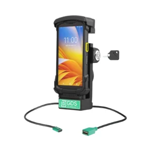 Dock GDS RAM Mounts con ricarica, con uscita USB-A, con serratura a chiave per Zebra TC73/78 (RAM-GDS-DOCKL-V12-ZE35CPDU)