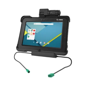 Dock GDS RAM Mounts con ricarica e dati, con serratura a chiave per Zebra XSLATE L10 (RAM-HOL-ZE15PDCLU)
