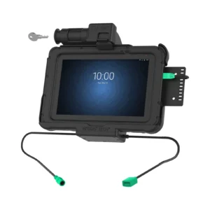 Dock GDS RAM Mounts con ricarica e dati, con serratura a chiave per Zebra ET5x 8.3" & 8.4" Series (RAM-HOL-ZE10PDKLU)