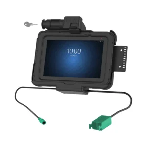 Dock GDS RAM Mounts con ricarica e due porte USB, con serratura a chiave per Zebra ET5x 8.3" & 8.4" Series (RAM-HOL-ZE10PD2KLU)