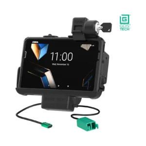 Dock GDS RAM Mounts con ricarica e due porte USB, con serratura a chiave per Zebra ET401 & ET4x 8" with IntelliSkin® (RAM-GDS-DOCKL-ZE20PD2U)