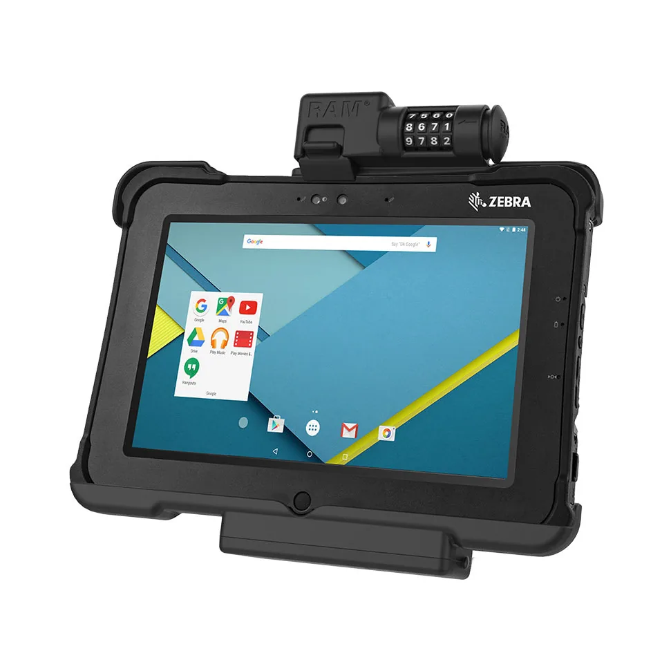 Dock GDS RAM Mounts con serratura a chiave per Zebra XSLATE L10 (RAM-HOL-ZE15CLU)
