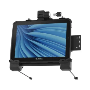 Dock RAM Mounts con ricarica e dati, con serratura a chiave per Zebra ET8x 2-in-1 Tablet (RAM-HOL-ZE22PDLU)