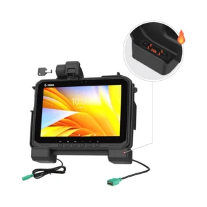 Dock RAM Mounts con ricarica e dati, con serratura a chiave per Zebra ET6x (RAM-HOL-ZE25PDHLU)
