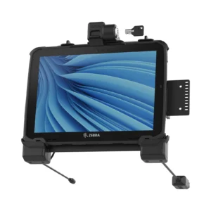 Dock RAM Mounts con ricarica e due porte USB, con serratura a chiave per Zebra ET8x 2-in-1 Tablet (RAM-HOL-ZE22PD2LU)