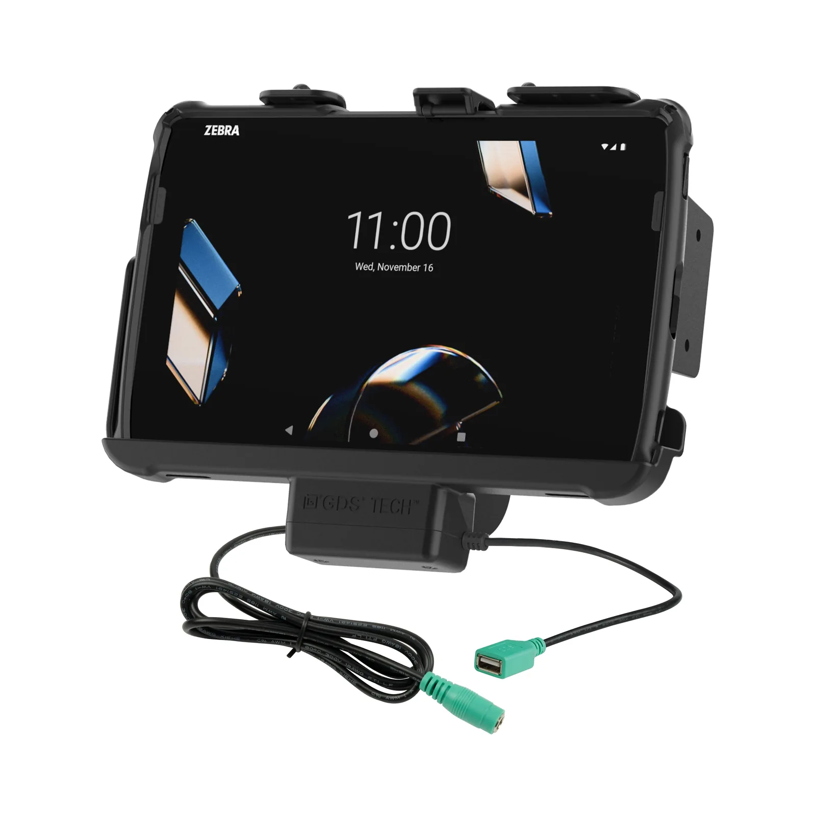 Dock Rinforzato Tough-Dock RAM Mounts con ricarica e dati per Zebra ET401 & ET4x 10" (RAM-HOL-ZE21PDU)