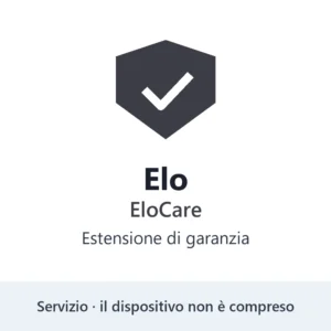 Estensione di garanzia Elo: servizio, il monitor non è compreso