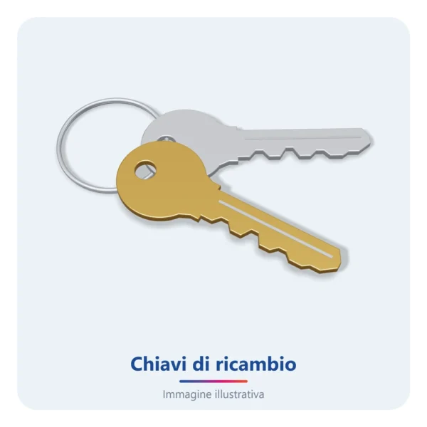 Chiave di ricambio Metapace per cassetto K-2 - immagine illustrativa