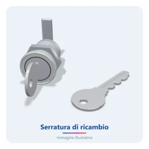 Set serratura APG per cassetti ECD410 (ECD410-LOCK) - immagine illustrativa