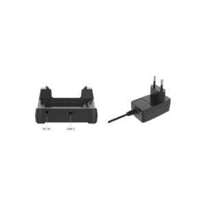 Kit base di ricarica a 1 posto con alimentatore europeo Meferi per ME61, ME63 e ME65 (ME6X-SCRD01KIT-EU-01) - vista prodotto