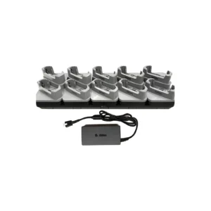 Kit Base di Ricarica Zebra 10 Posti per TC201 con Custodia Rinforzata (CRD-TCVTB-10D-1) - vista prodotto
