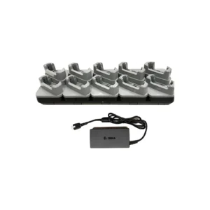 Kit Base di Ricarica Zebra 10 Posti per TC201 senza Custodia Rinforzata (CRD-TCVT-10D-1) - vista prodotto
