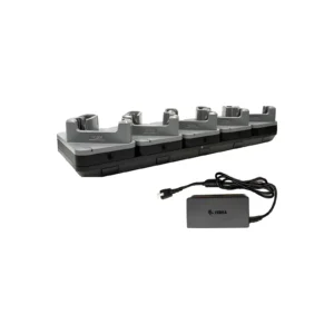 Kit Base di Ricarica Zebra 5 Posti e 5 Batterie per TC201 senza Custodia Rinforzata (CRD-TCVT-5D5B-1) - vista prodotto