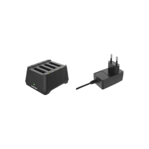Kit caricabatterie a 4 posti con alimentatore europeo Meferi per ME40K (ME40K-4SBATCKIT-EU-01) - vista prodotto